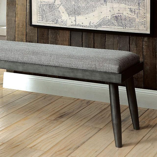 Vilhelm I Gray Bench - Olympia Furniture (Saint George, Utah)