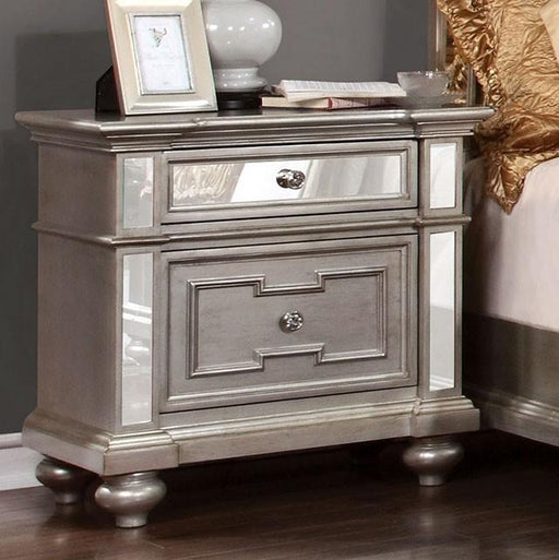 Salamanca Silver Night Stand - Olympia Furniture (Saint George, Utah)