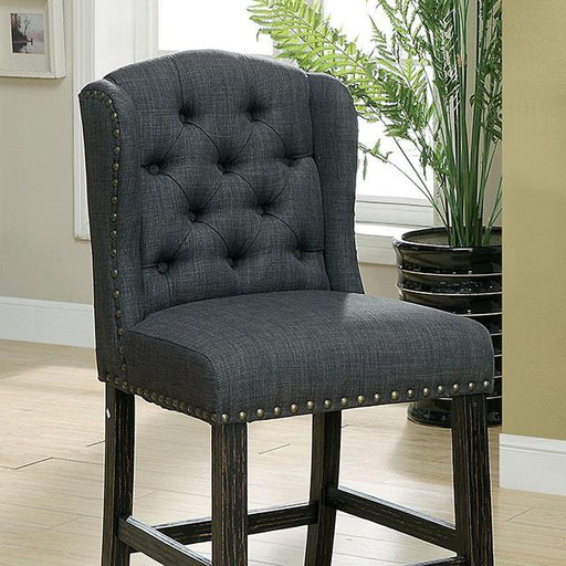 SANIA Counter Ht. Wingback Chair (2/CTN) - Olympia Furniture (Saint George, Utah)