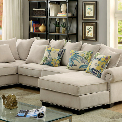 SKYLER Beige Sectional - Olympia Furniture (Saint George, Utah)