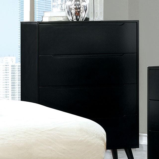 LENNART II Black Chest - Olympia Furniture (Saint George, Utah)