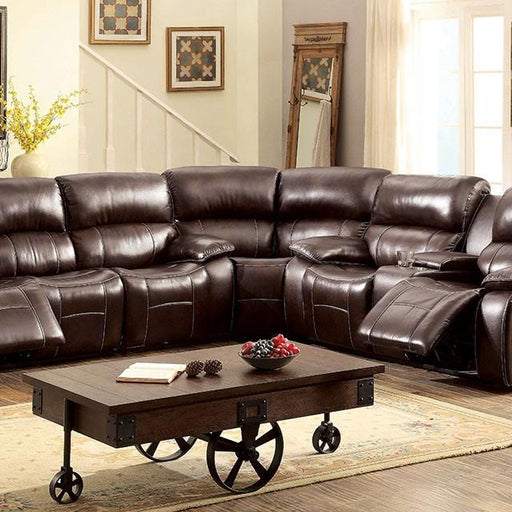 Ruth Brown Sectional - Olympia Furniture (Saint George, Utah)