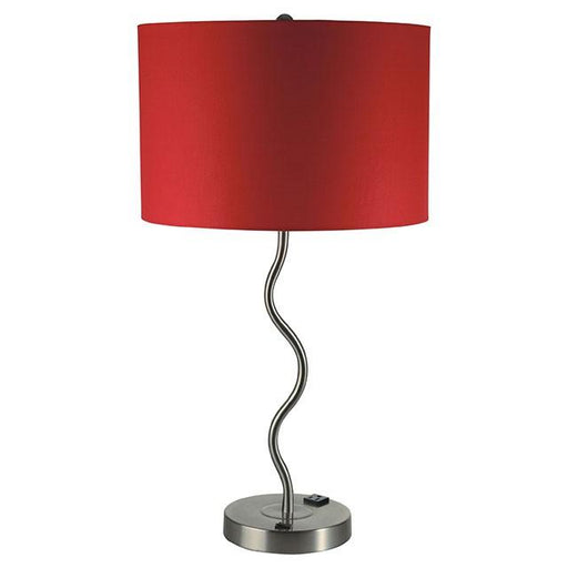 Sprig Red Table Lamp (2/CTN) - Olympia Furniture (Saint George, Utah)