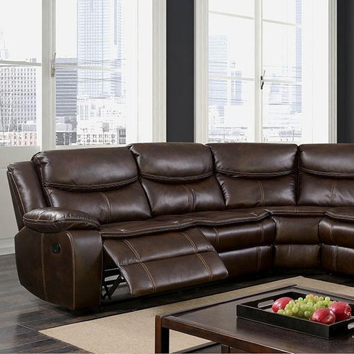 Pollux Brown Sectional - Olympia Furniture (Saint George, Utah)
