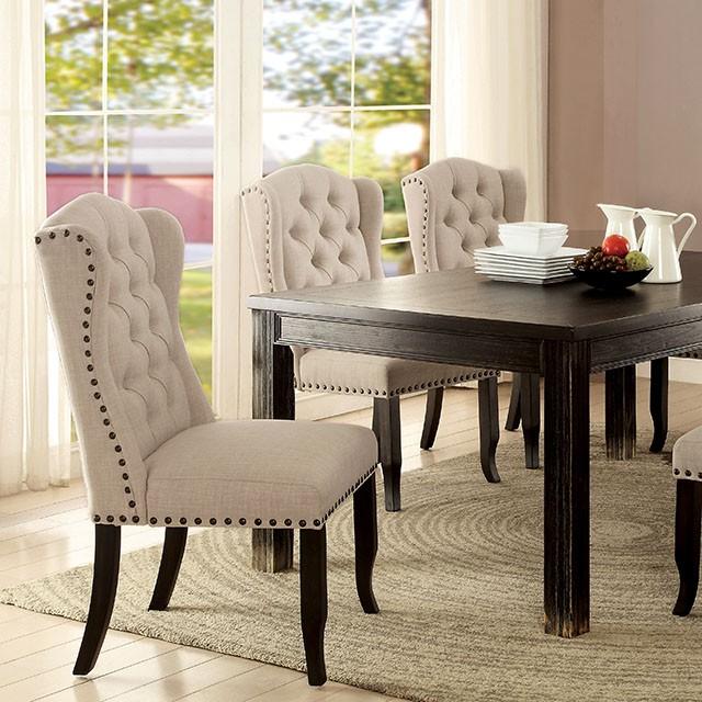 Sania I Antique Black 72" Dining Table - Olympia Furniture (Saint George, Utah)