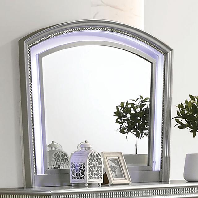 MADDIE Mirror, Silver - Olympia Furniture (Saint George, Utah)