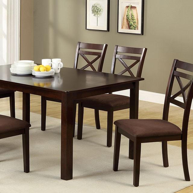 Weston II Espresso 7 Pc. Dining Table Set - Olympia Furniture (Saint George, Utah)