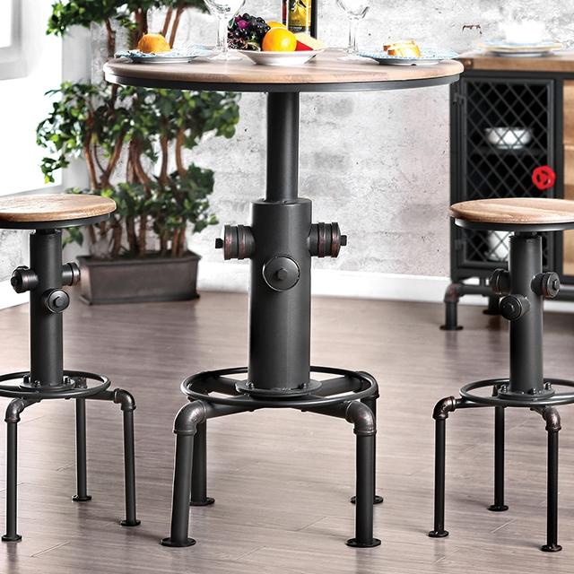 Foskey 3 Pc Bar Table Set - Olympia Furniture (Saint George, Utah)