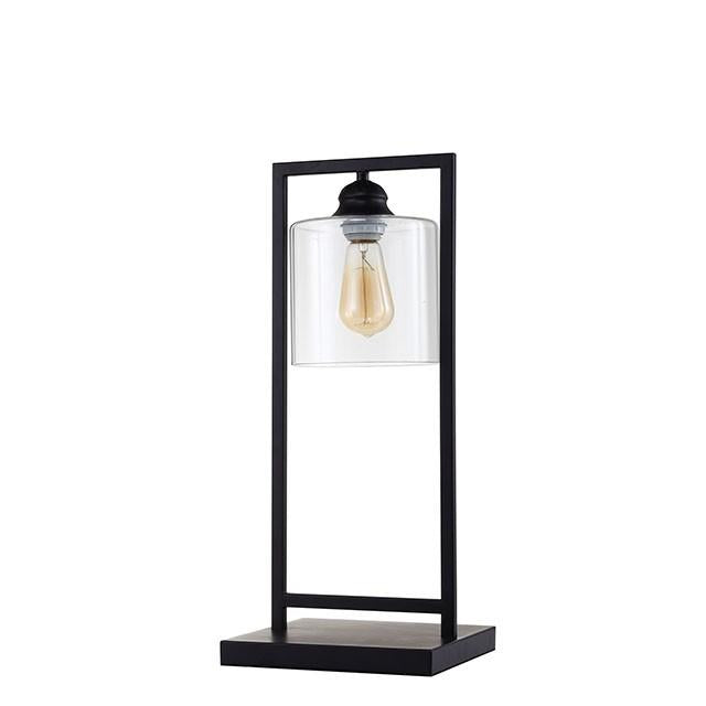 Zoe Black 6"H Table Lamp - Olympia Furniture (Saint George, Utah)