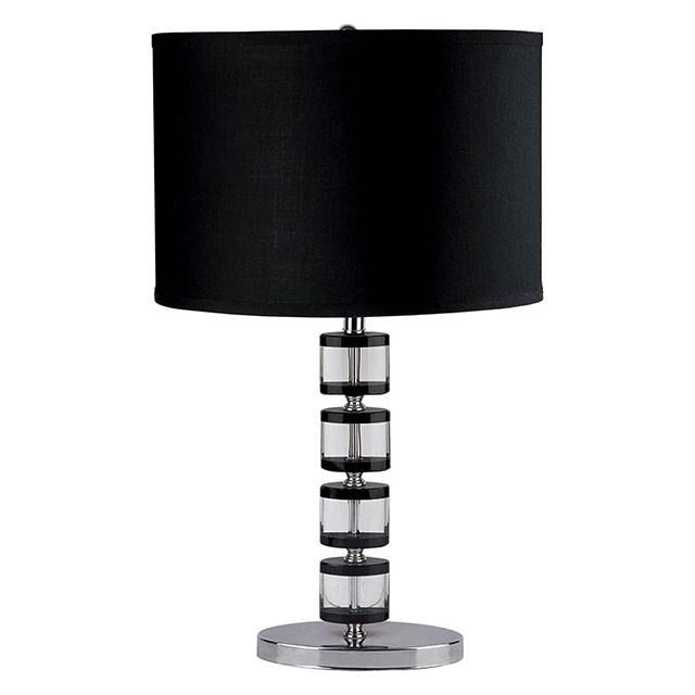 Zoe Black Table Lamp - Olympia Furniture (Saint George, Utah)