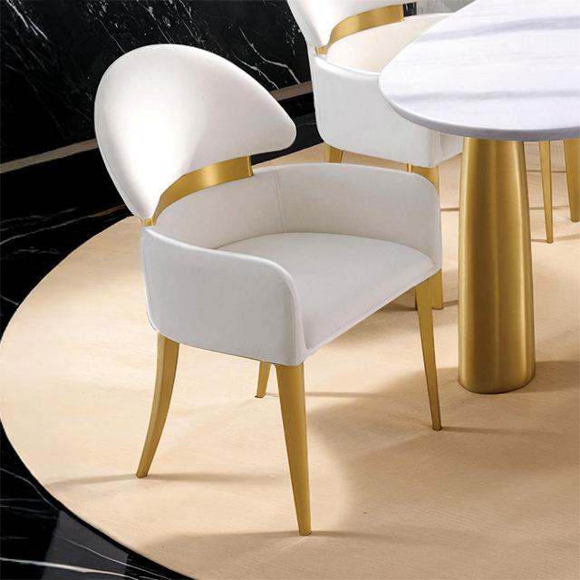 Northam Arm Chair (2 CTN) White - Olympia Furniture (Saint George, Utah)