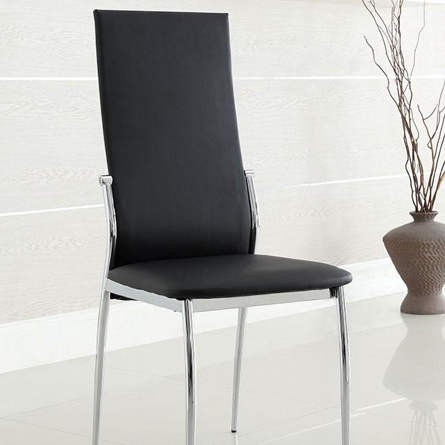Kalawao Black Side Chair (2/CTN) - Olympia Furniture (Saint George, Utah)