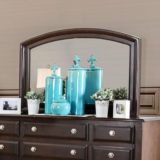 Litchville Brown Cherry Mirror - Olympia Furniture (Saint George, Utah)