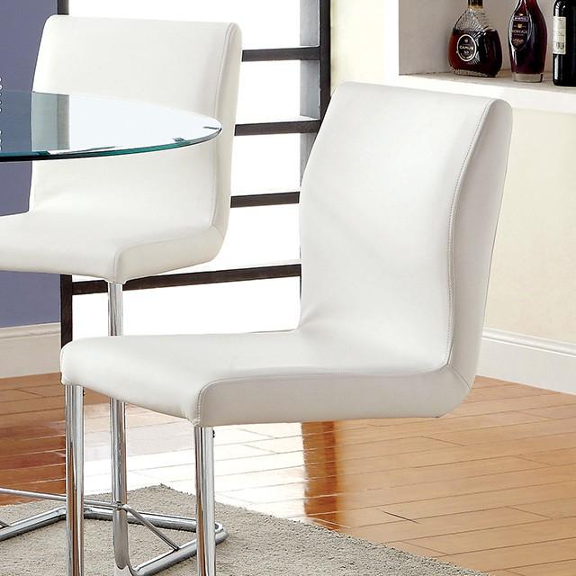 LODIA II White Counter Ht. Chair - Olympia Furniture (Saint George, Utah)