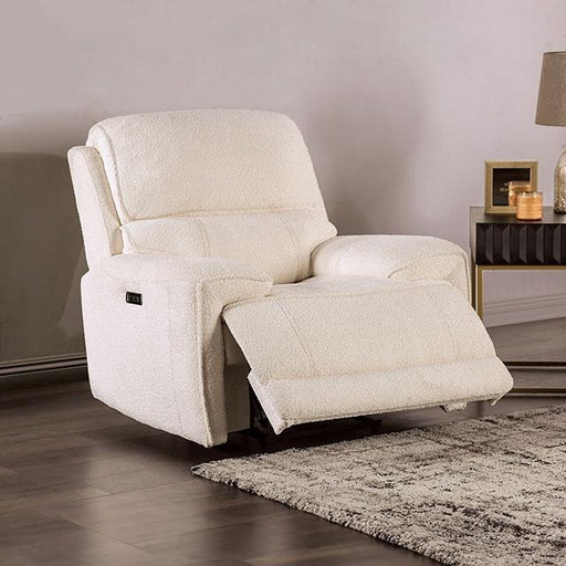 MORCOTE Power Recliner, Beige - Olympia Furniture (Saint George, Utah)