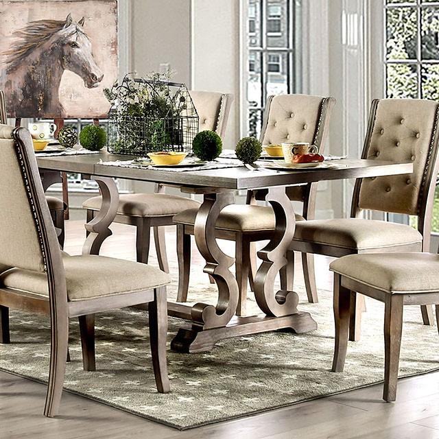 Patience Rustic Natural Tone Dining Table - Olympia Furniture (Saint George, Utah)