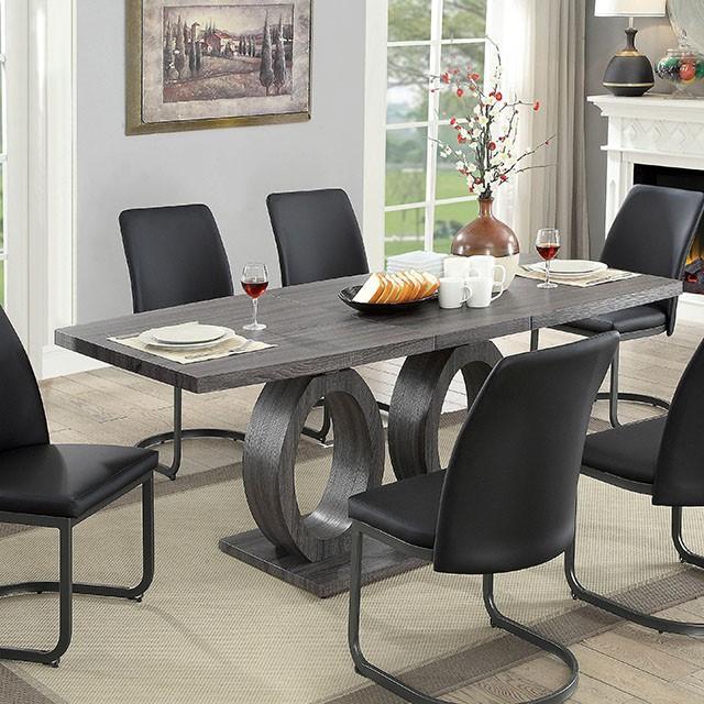 Saskia Gray Dining Table - Olympia Furniture (Saint George, Utah)
