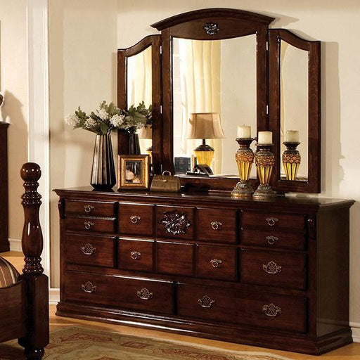 Tuscan II Glossy Dark Pine Dresser - Olympia Furniture (Saint George, Utah)