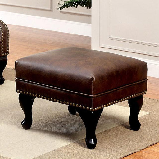 VAUGH Rustic Brown Ottoman - Olympia Furniture (Saint George, Utah)