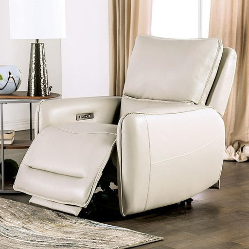 PHINEAS Power Recliner, Beige - Olympia Furniture (Saint George, Utah)