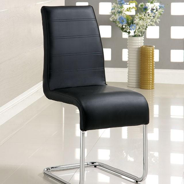 Mauna Black Side Chair - Olympia Furniture (Saint George, Utah)