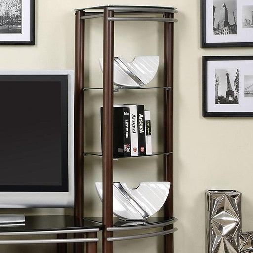 Silver Creek Brown/Silver 2 Pc. Pier Shelves (1 Pair) - Olympia Furniture (Saint George, Utah)