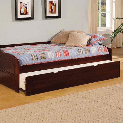 Sunset Cherry Daybed w/ Trundle, Cherry - Olympia Furniture (Saint George, Utah)