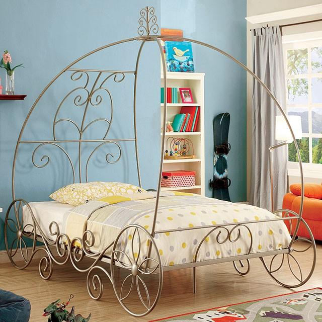 Enchant Bed Champagne or Gold - Olympia Furniture (Saint George, Utah)