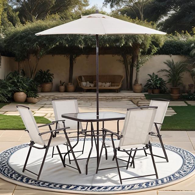 Fallone 7 Pc. Outdoor Dining Set - Olympia Furniture (Saint George, Utah)
