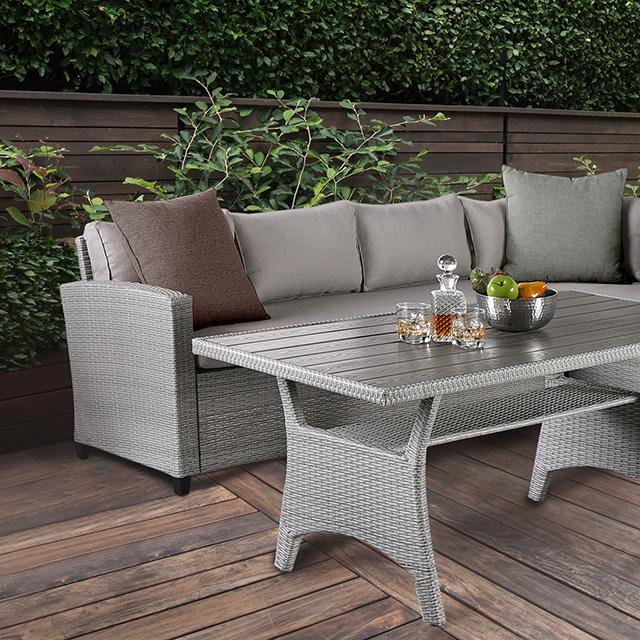 Kimara 3 & 5 Piece. Patio Dining Set - Olympia Furniture (Saint George, Utah)