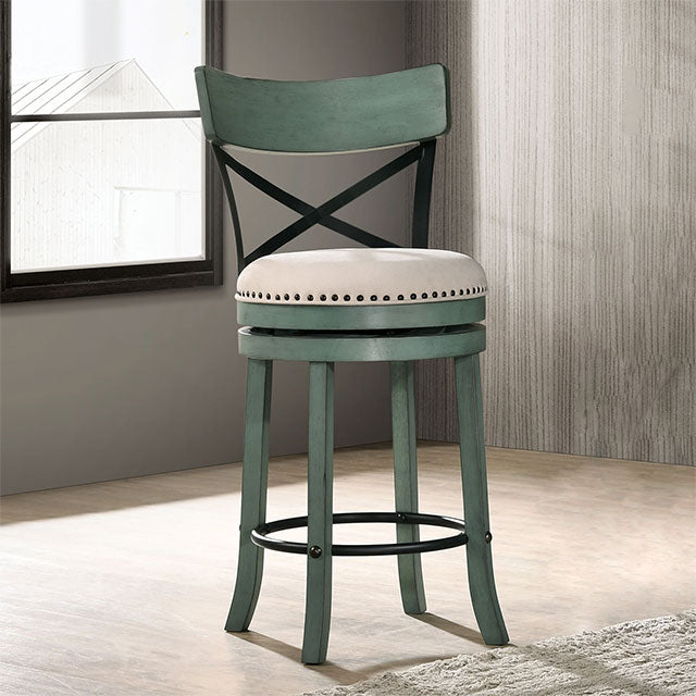 Clarence 24" Swivel Barstool (2/Box) - Olympia Furniture (Saint George, Utah)