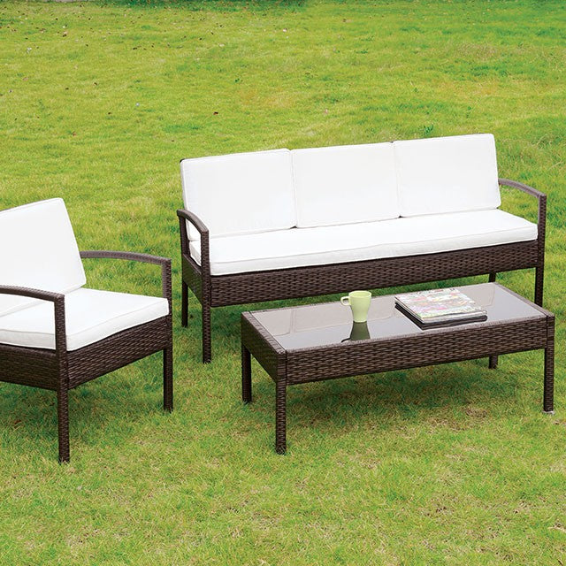 Makenna 4 Pc. Patio Seating Set - Olympia Furniture (Saint George, Utah)