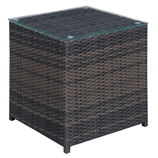 Ilona Brown/Beige End Table - Olympia Furniture (Saint George, Utah)