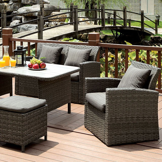 Nashira 6 Pc. Patio Dining Set - Olympia Furniture (Saint George, Utah)