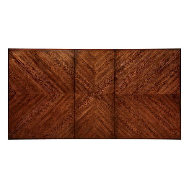 Liberta Dark Oak/Black Dining Table - Olympia Furniture (Saint George, Utah)