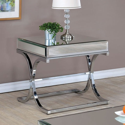 SUNDANCE Chrome End Table, Chrome - Olympia Furniture (Saint George, Utah)