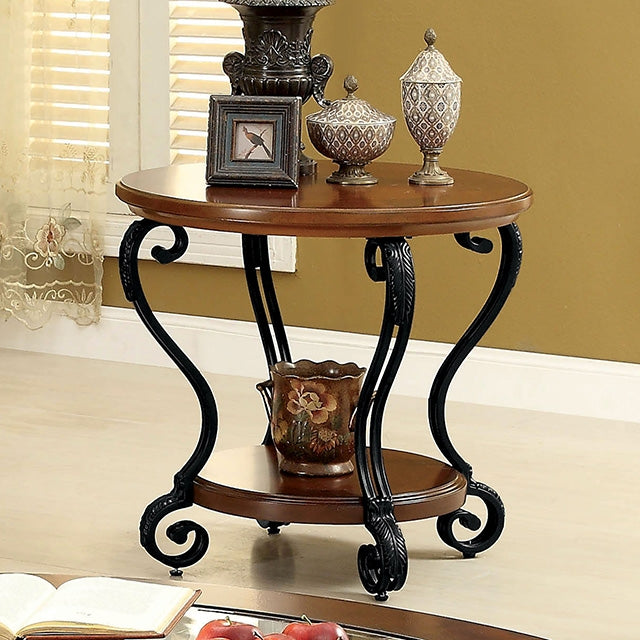MAY Brown Cherry End Table - Olympia Furniture (Saint George, Utah)