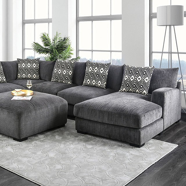 Kaylee U-Sectional w/ Right Chaise - Olympia Furniture (Saint George, Utah)
