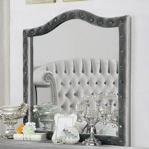 Alzir Gray Mirror - Olympia Furniture (Saint George, Utah)