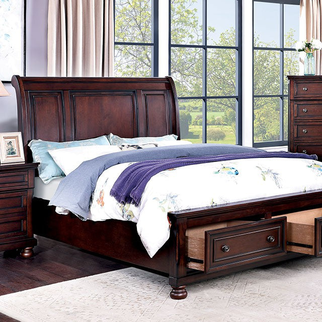 Wells Queen Bed Chrome - Olympia Furniture (Saint George, Utah)