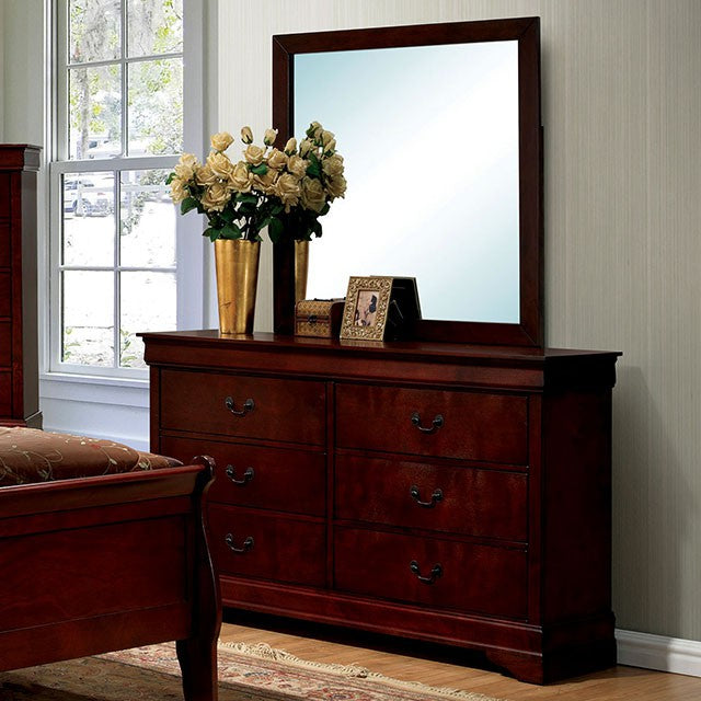 Louis Philippe Dresser Chrome - Olympia Furniture (Saint George, Utah)