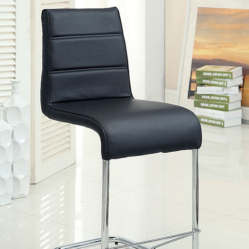 Mauna Counter Ht. Chair (2/Box) Black - Olympia Furniture (Saint George, Utah)