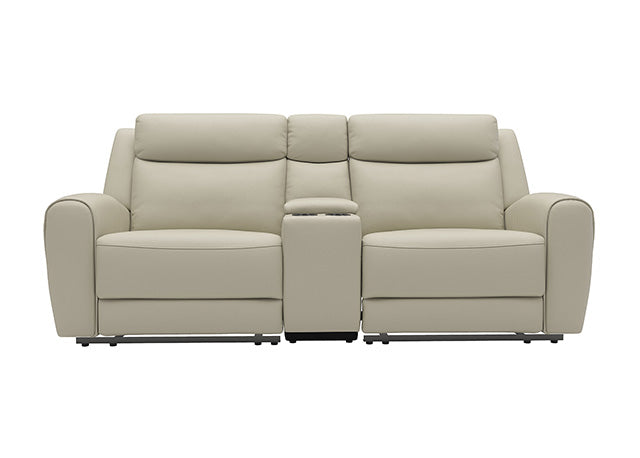 Jacobus Manual Recliner Loveseat w/ Console - Olympia Furniture (Saint George, Utah)