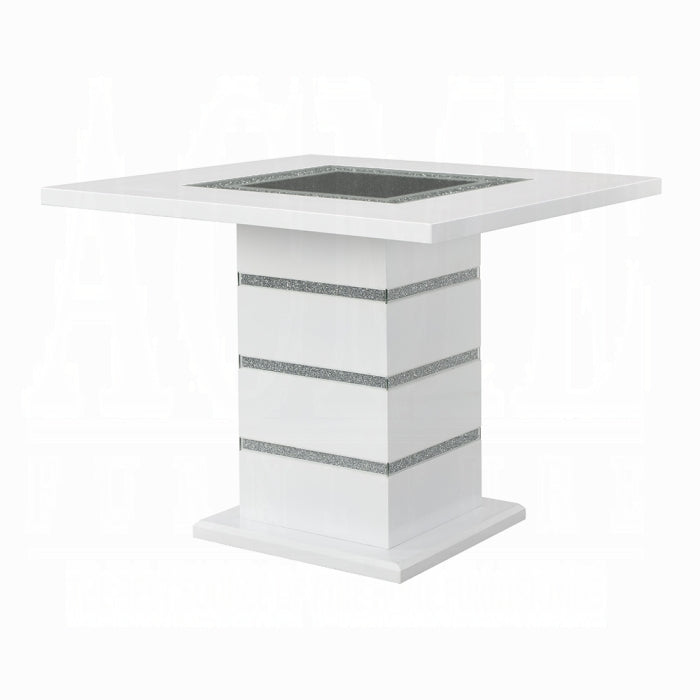 Elizaveta Counter Height Table With Pedestal Base - Olympia Furniture (Saint George, Utah)