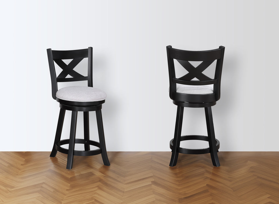 KIPPER SWIVEL PUB STOOL DOVE K/D - Olympia Furniture (Saint George, Utah)