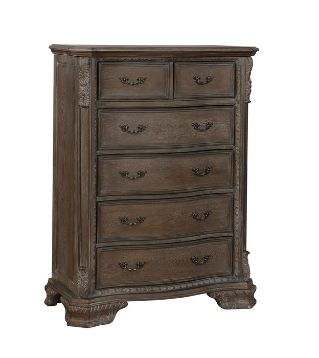 SHEFFIELD CHEST ANTIQUE GREY - Olympia Furniture (Saint George, Utah)