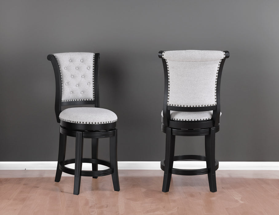 GRANVILLE SWIVEL PUB STOOL DOVE K/D - Olympia Furniture (Saint George, Utah)