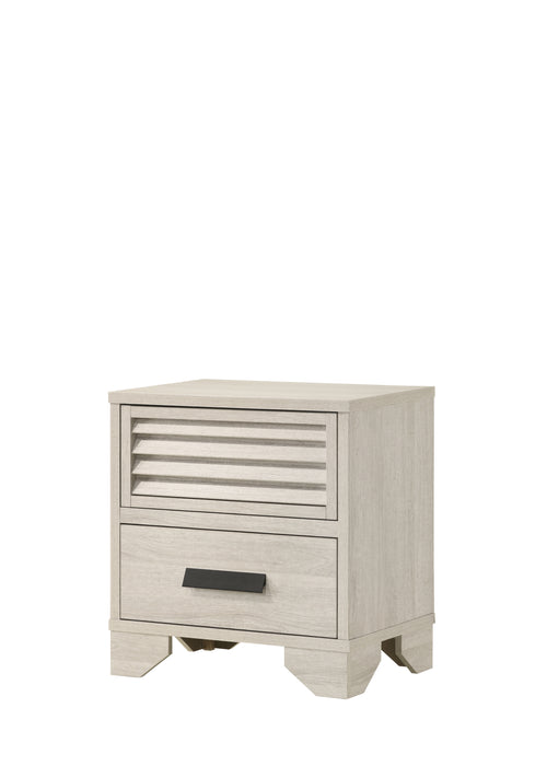 SARTER NIGHTSTAND - WHITE - Olympia Furniture (Saint George, Utah)