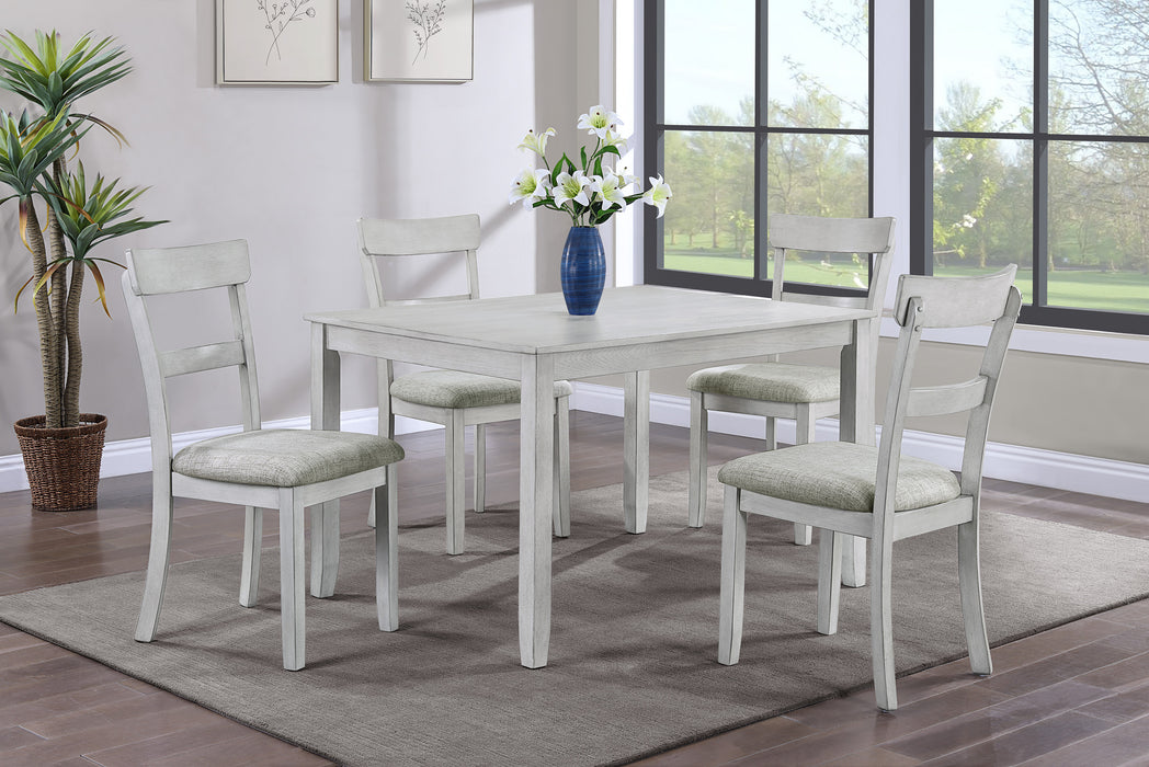 HENDERSON 5-PK DINETTE SET D.WOOD - Olympia Furniture (Saint George, Utah)