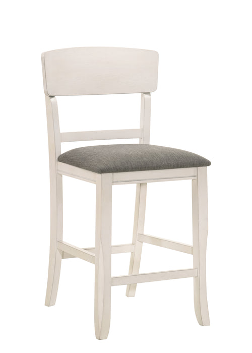 CONNER CHALK GREY COUNTER HEIGHT CHAIR - Olympia Furniture (Saint George, Utah)